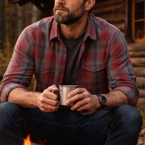 Columbia Plaid Button Down Shirt | Men’s Large | Outdoor Performance Classic